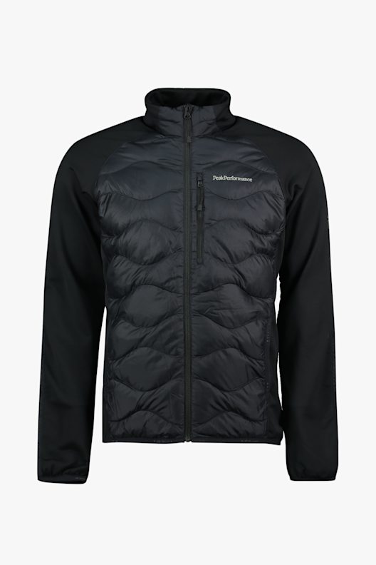 PEAK PERFORMANCE Helium Down Hybrid Herren Midlayer in schwarz