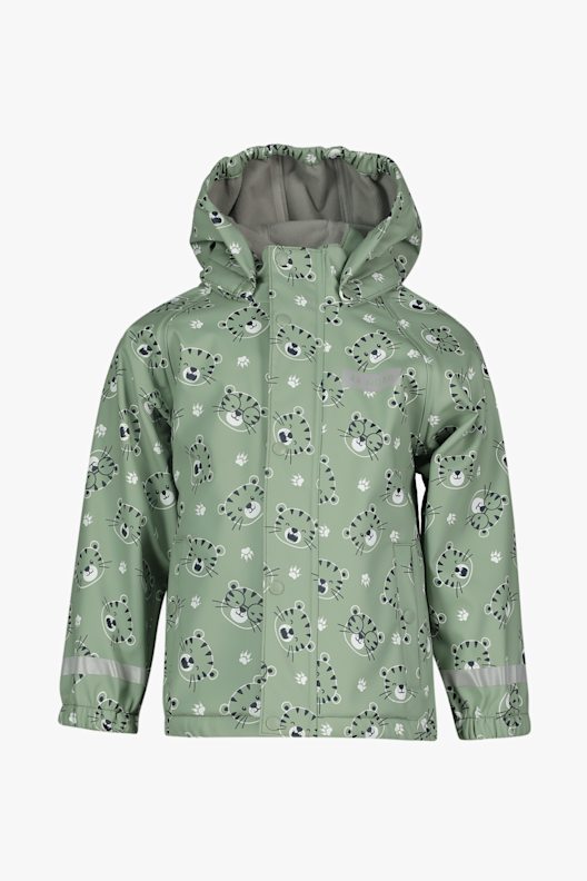 NORDOIS Veste Imperméable Pour Enfant - Veste Extérieure Respirante Et Résistante Au Vent Pour Randonnée, Course Et Vélo
