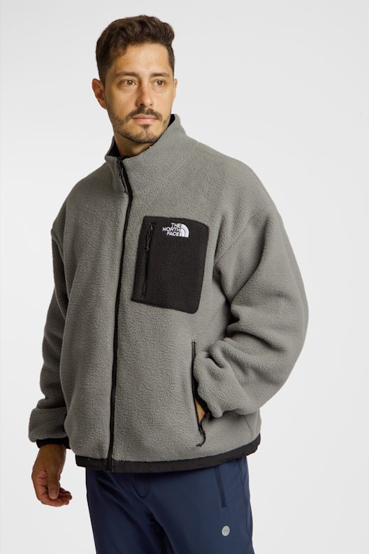 The North Face Yumiori Reversible Herren Midlayer in schwarz-grau