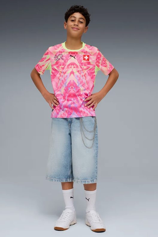 Play Crew Neck Maglietta Ragazzi - bianco, blu chiaro