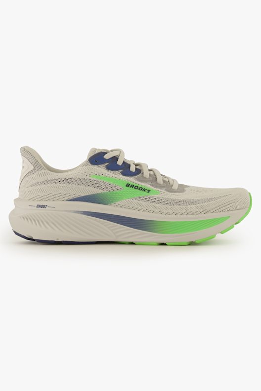 Scarpe Running Donna Brooks Ghost 16 - Grigie (Oyster/Black/Alloy), Fitness E Palestra