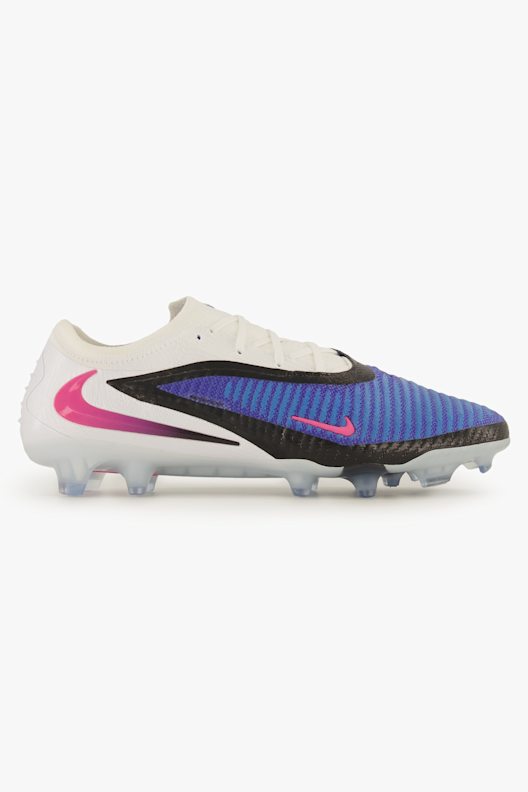 Nike Phantom 6 Low Elite FG Herren Fussballschuh in weiß-blau