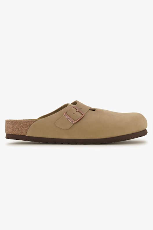 Birkenstock Boston LEOI Regular Fit Herren Slipper in braun kaufen