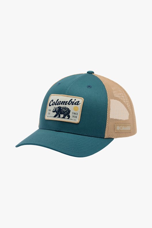 Chapeau de camionneur d'été imprimé papillon bleu avec snapback