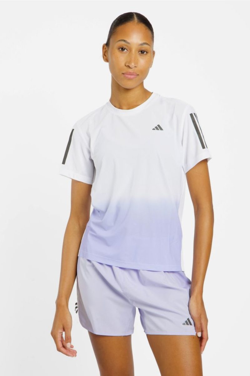 adidas Performance Own The Run CLIMACOOL Colorblock Damen T-Shirt