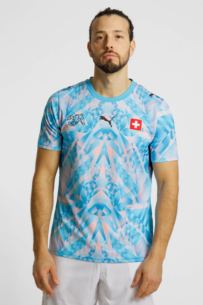 Puma Schweiz Replica Match Herren Torwarttrikot WM 2026 blau